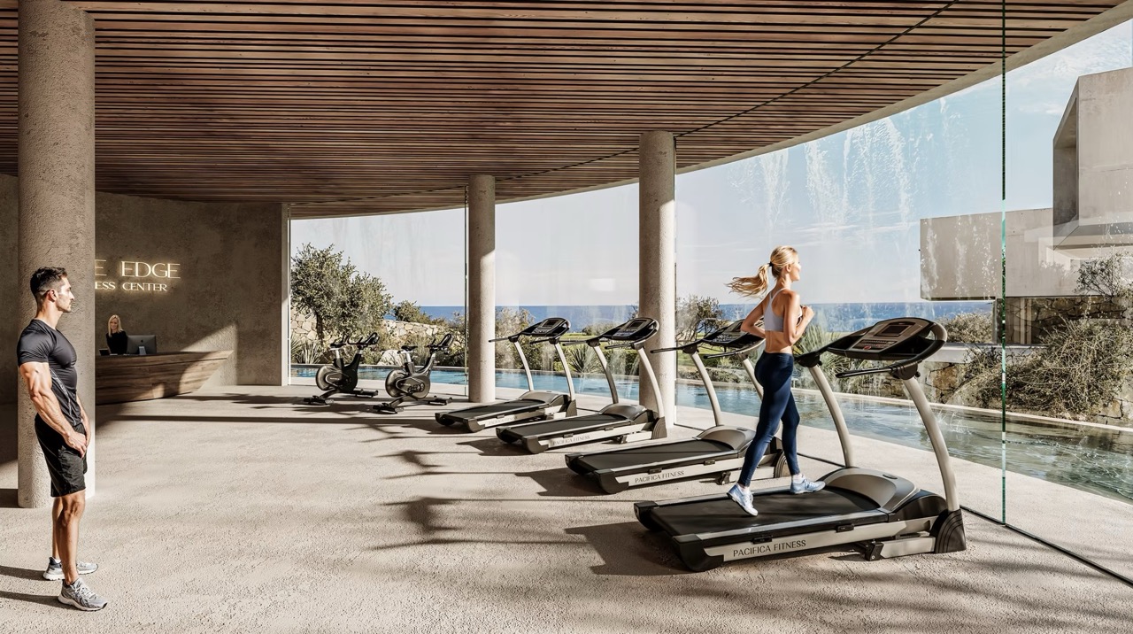 The Edge – Fitnesscenter mit Meerblick