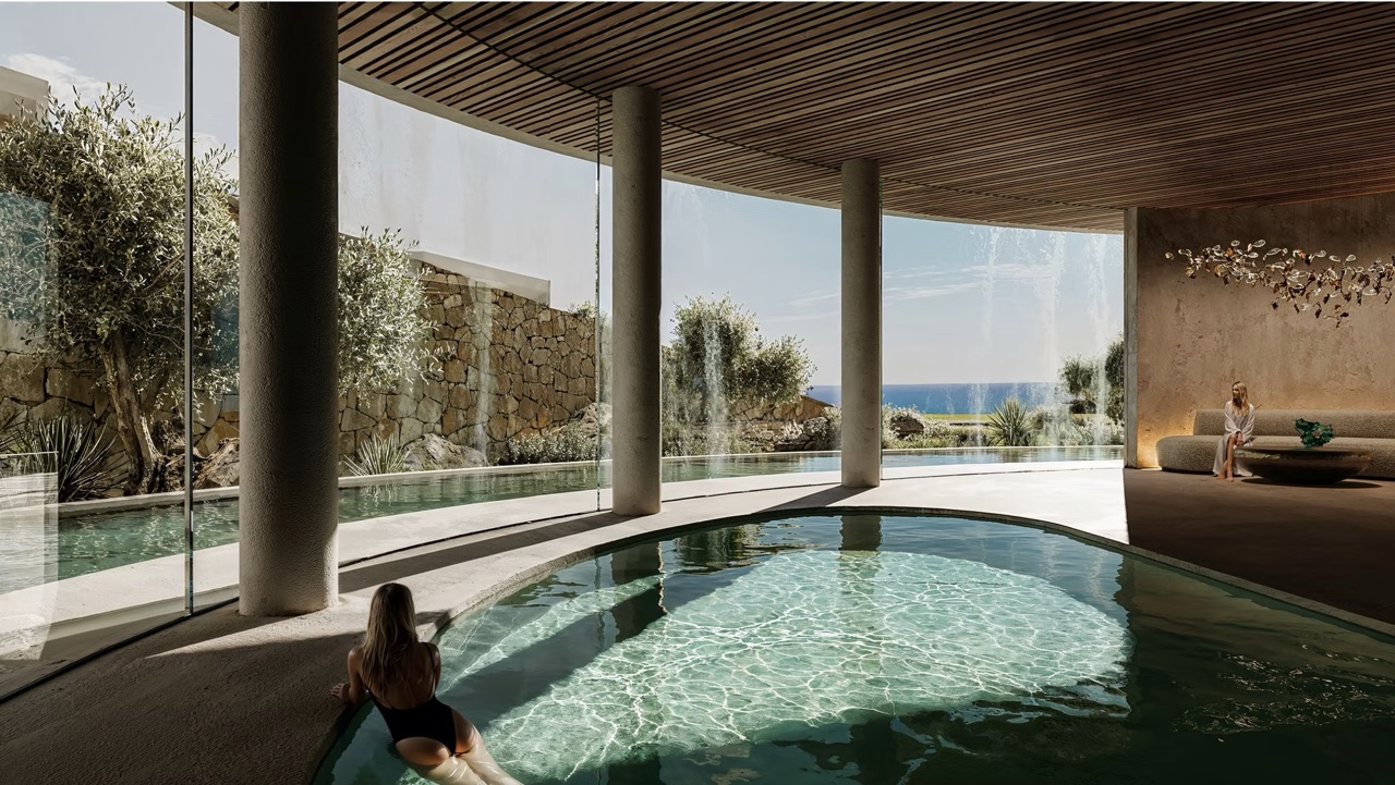 The Edge – Indoor-Pool und Spa-Bereich